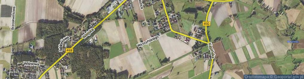 Zdjęcie satelitarne Wyszyńskiego Stefana, ks. kard. ul.